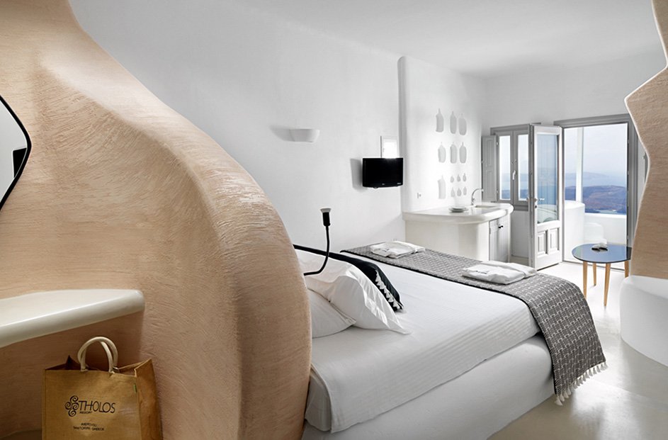 Suite mit privatem Außen-Jacuzzi & Blick auf die Caldera Suite mit privatem Außen-Jacuzzi & Blick auf die Caldera